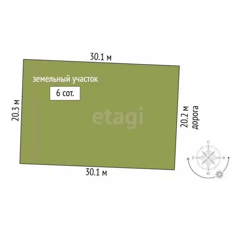 Участок в Ростовская область, Ростов-на-Дону пер. Балаева (6.0 сот.) - Фото 2