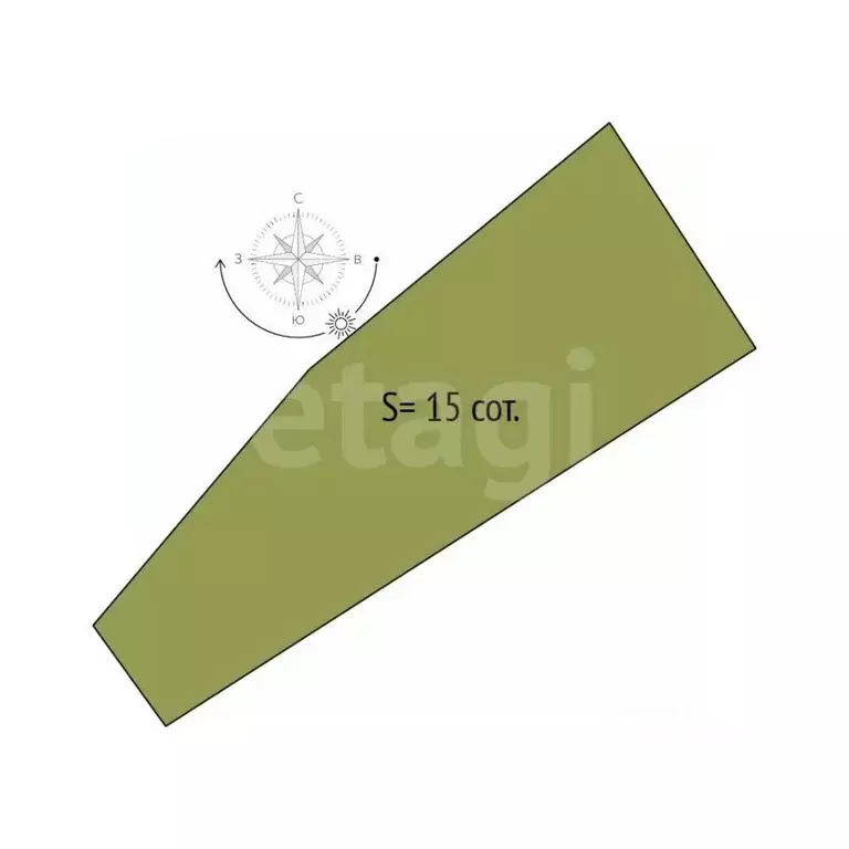 Участок в Брянская область, Брянский район, Супоневское с/пос, д. ... - Фото 2