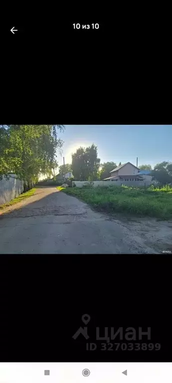 Участок в Ульяновская область, Сенгилей ул. Носова, 4 (7.0 сот.) - Фото 1