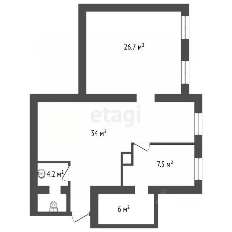 Торговая площадь в Санкт-Петербург Невский просп., 32-34 (80 м) - Фото 1
