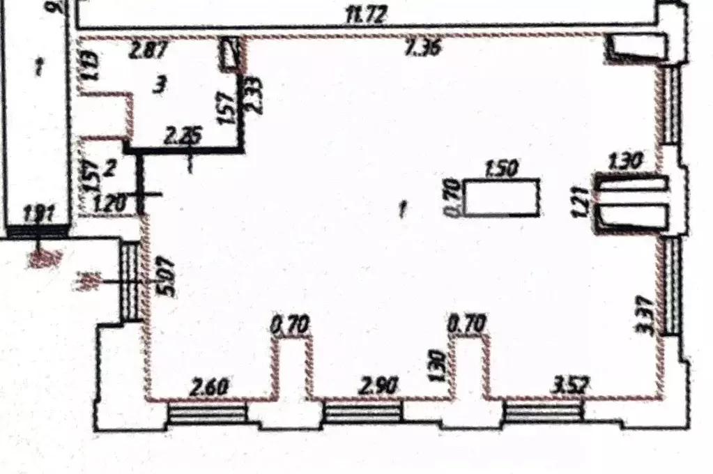 Торговая площадь в Москва Шелепихинская наб., 40к1 (75 м) - Фото 2