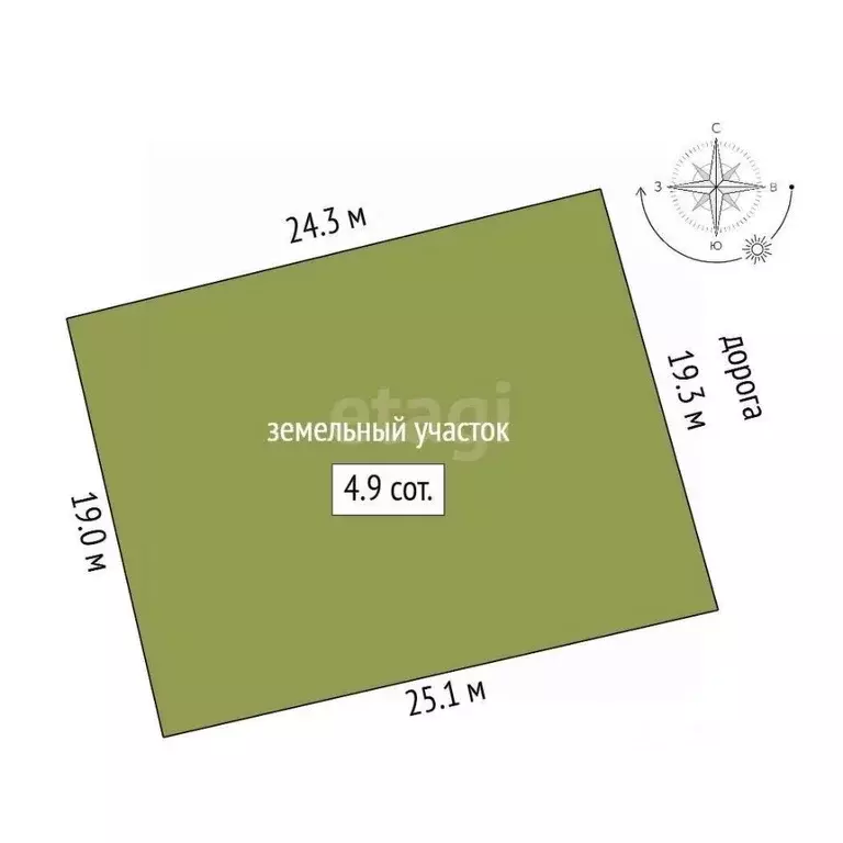 Участок в Коми, Парма пгт ул. Аэродромная (5.0 сот.) - Фото 0