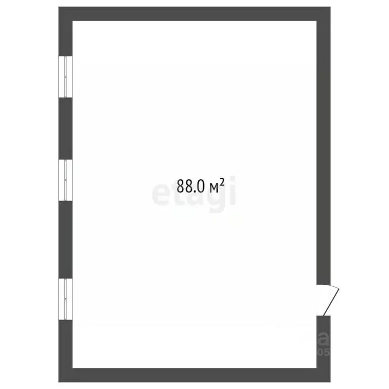Офис в Ростовская область, Ростов-на-Дону Зоологическая ул., 26Б (88 ... - Фото 2