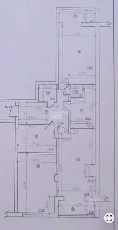 2-к кв. Краснодарский край, Геленджик городской округ, с. Дивноморское ... - Фото 2