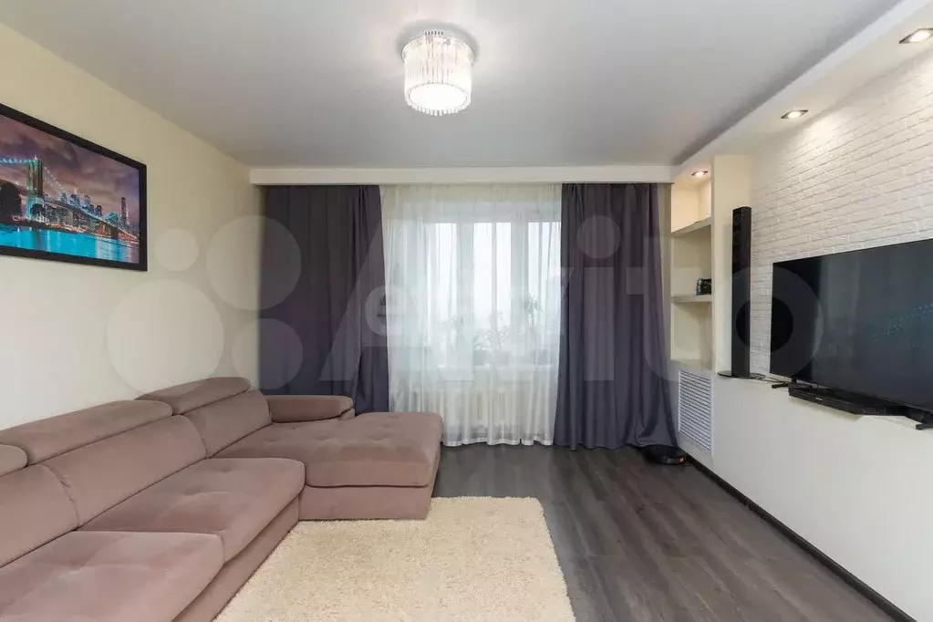1-к. квартира, 53 м, 7/16 эт. - Фото 1