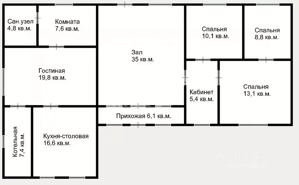 Дом в Краснодарский край, Северский район, Ильское городское ... - Фото 1