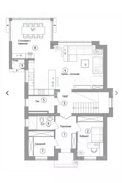 Коттедж в Москва № 41 кв-л, 173 (182 м) - Фото 2