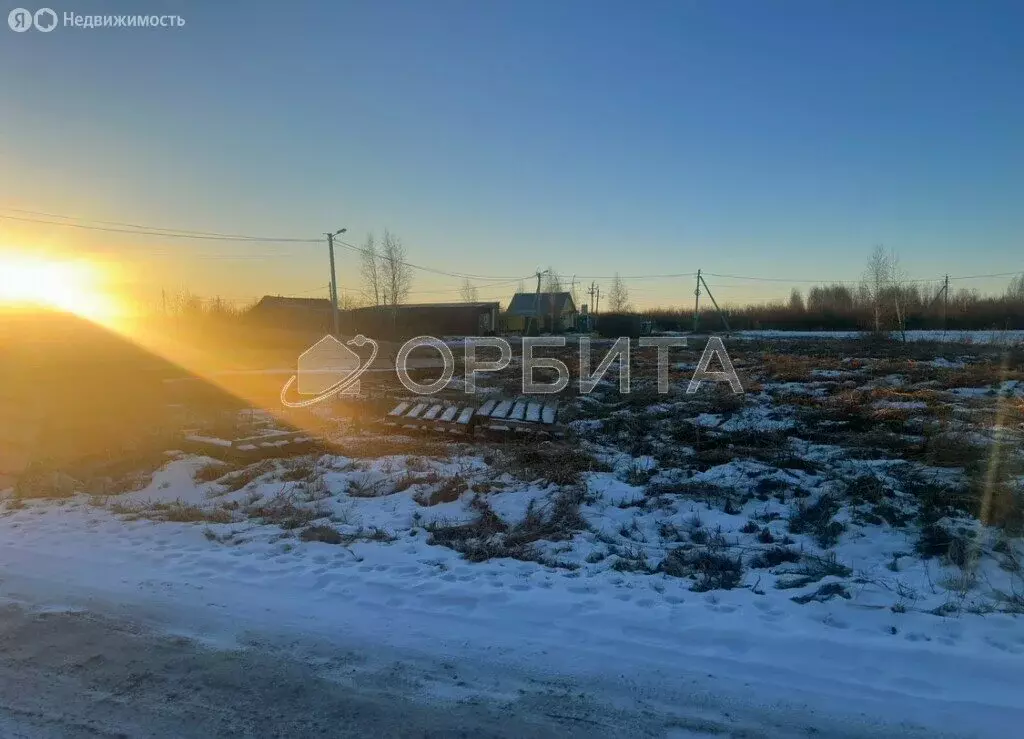 Участок в Тюмень, садовое товарищество Ясень, Вторая улица (9.9 м) - Фото 0