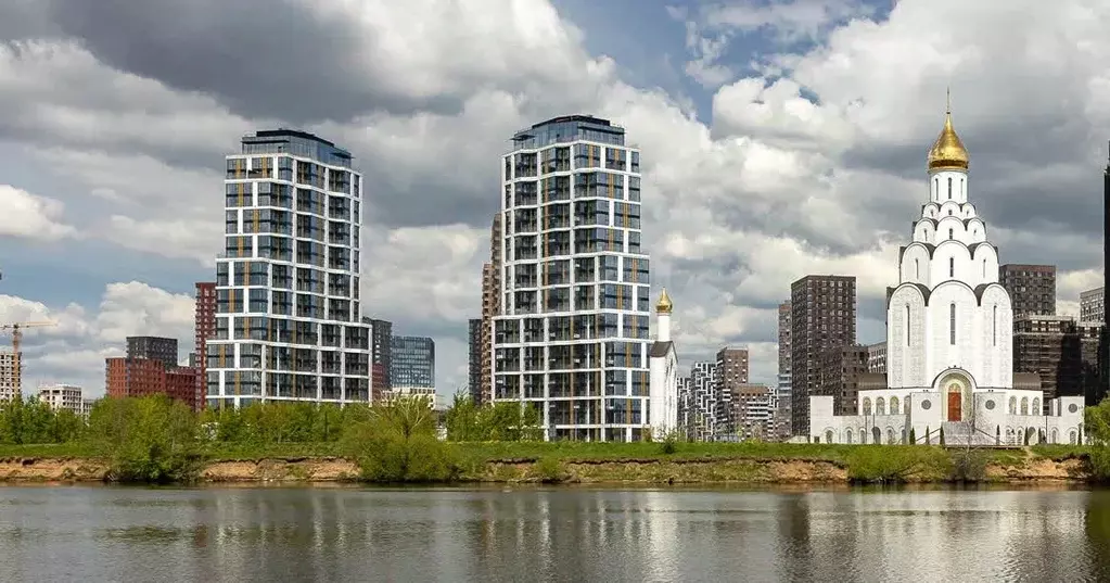 3-к кв. Москва Вивальди кв-л, Клубный Город на Реке Примавера жилой ... - Фото 2