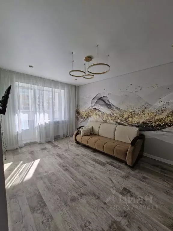1-к кв. Башкортостан, Октябрьский ул. Рахимьяна Насырова, 11 (38.0 м) - Фото 0