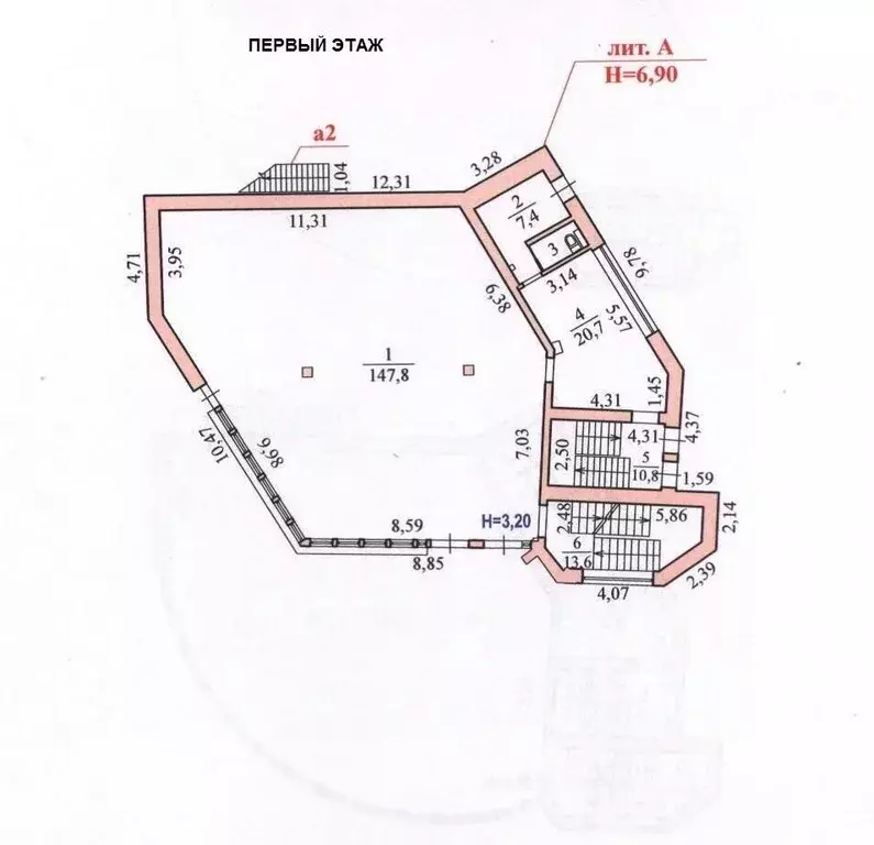 Помещение свободного назначения в Волгоградская область, Волгоград ул. ... - Фото 2