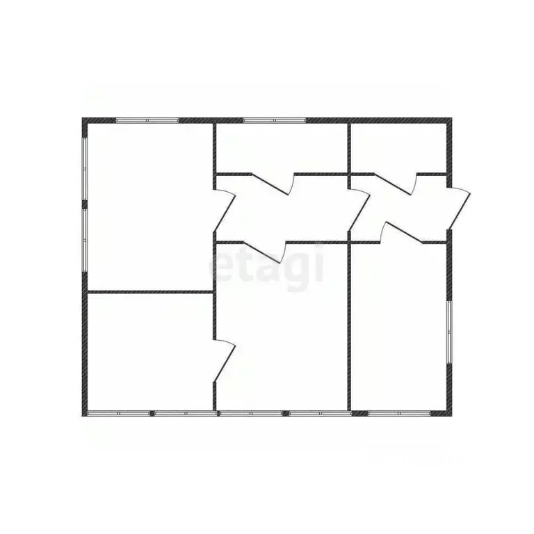 Дом в Белгородская область, Губкин Осколецкая ул., 44 (56 м) - Фото 2