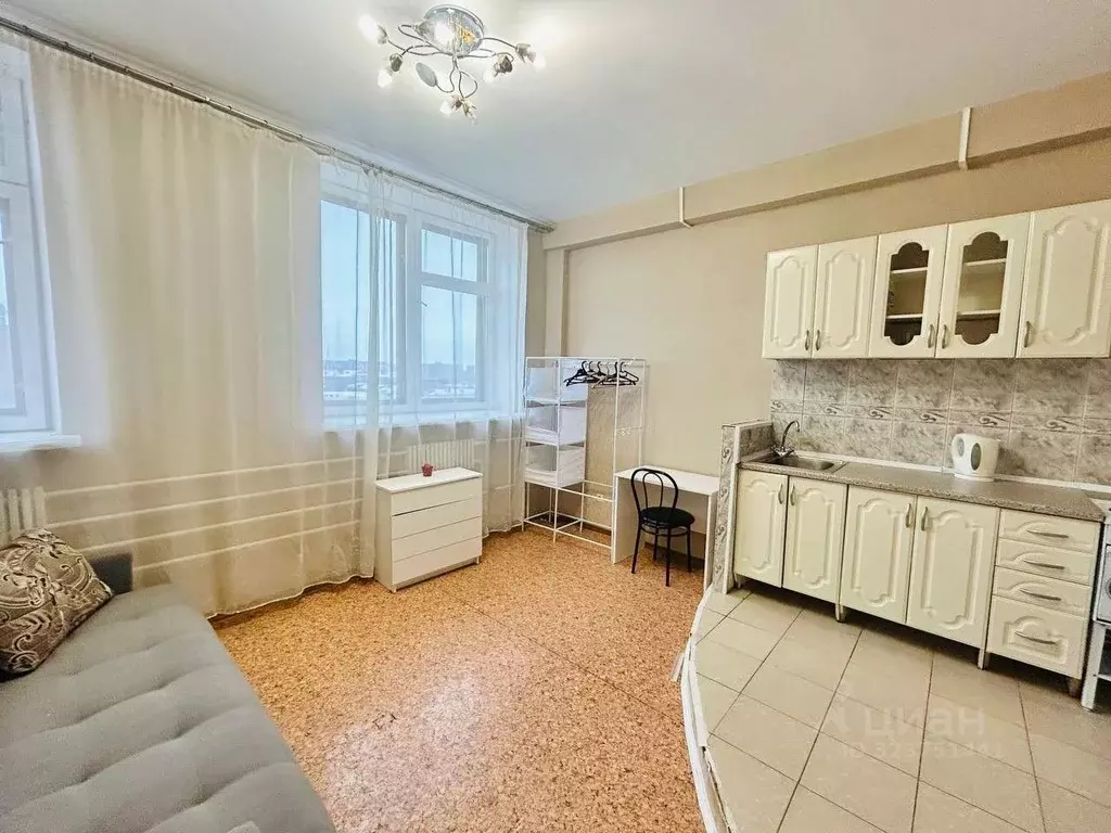 1-к кв. Омская область, Омск просп. Мира, 9/2 (24.2 м) - Фото 1