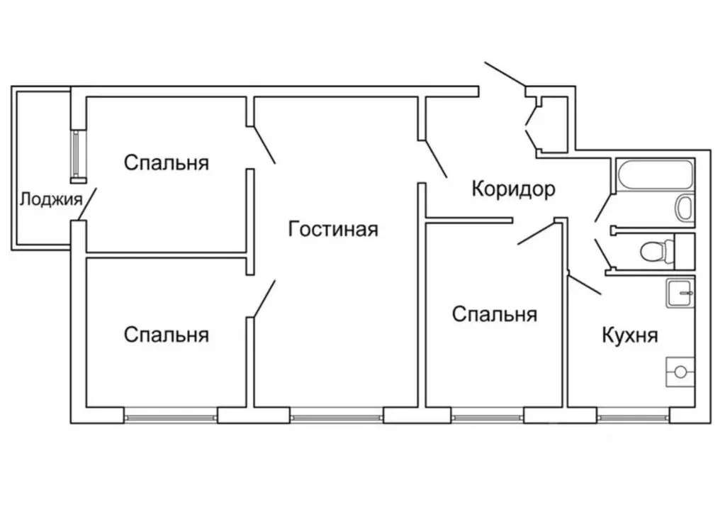 Комната Москва ул. Героев Панфиловцев, 23к1 (10.0 м) - Фото 1
