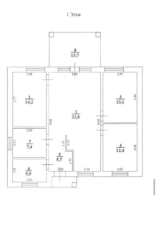 Дом в посёлок Комсомольский, Солнечная улица (118 м) - Фото 1