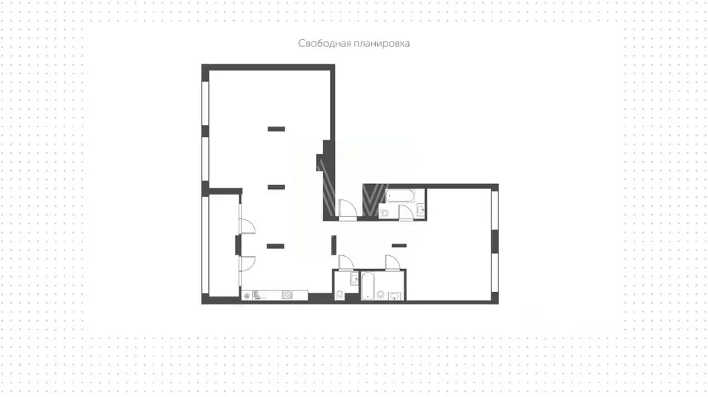 3-к кв. Москва ул. Нижние Мневники, 10 (150.0 м) - Фото 1