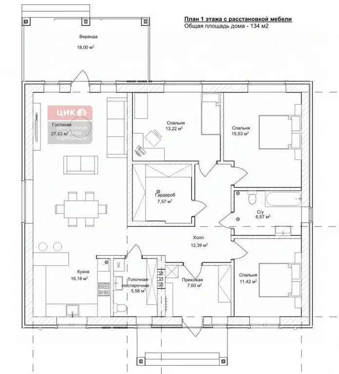 Дом в Рязанская область, Рязанский муниципальный округ, Британника кп  ... - Фото 2