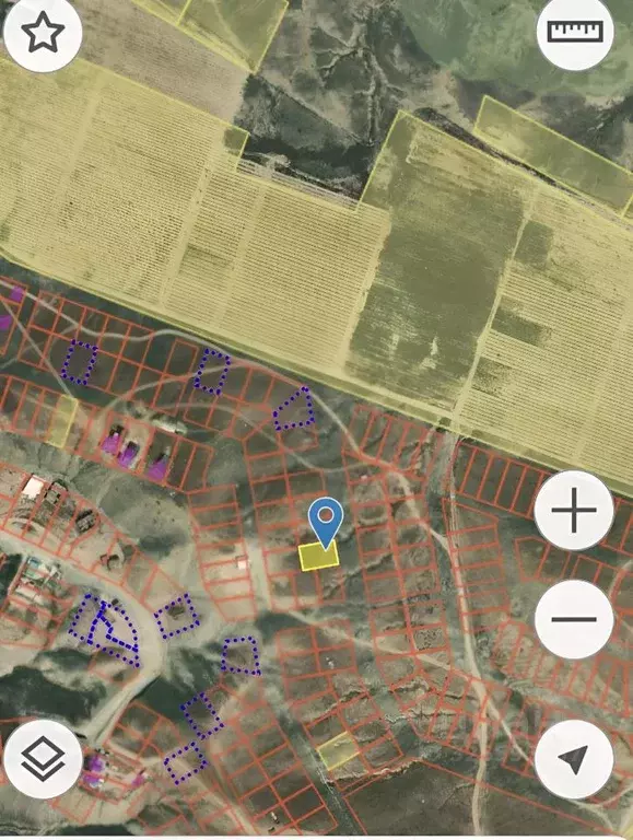 Участок в Крым, Судак муниципальный округ, с. Миндальное ул. Весенняя ... - Фото 1