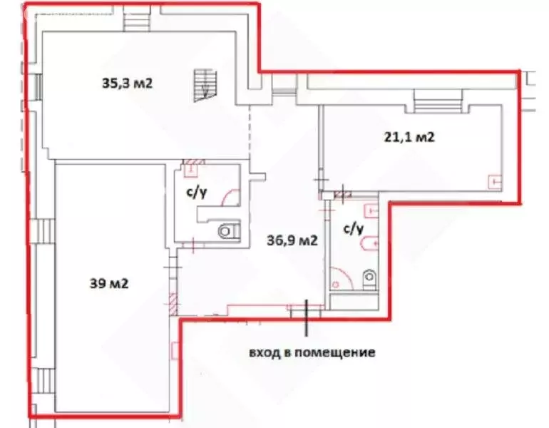 Помещение свободного назначения (135 м) - Фото 2