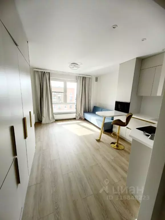 Студия Москва Кронштадтский бул., 8к1 (24.0 м) - Фото 0