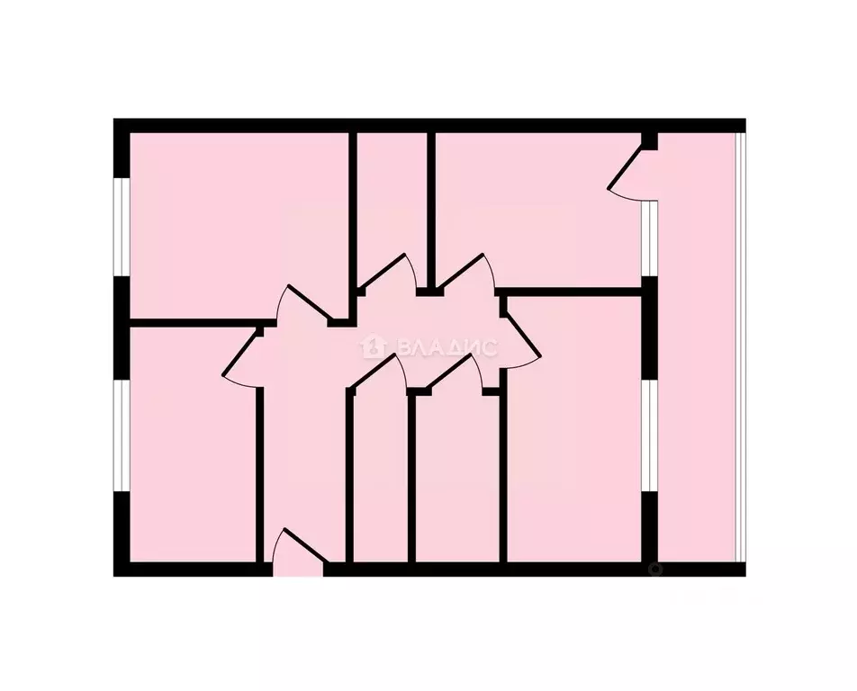 3-к кв. Владимирская область, Владимир Краснознаменная ул., 8А (58.4 ... - Фото 2
