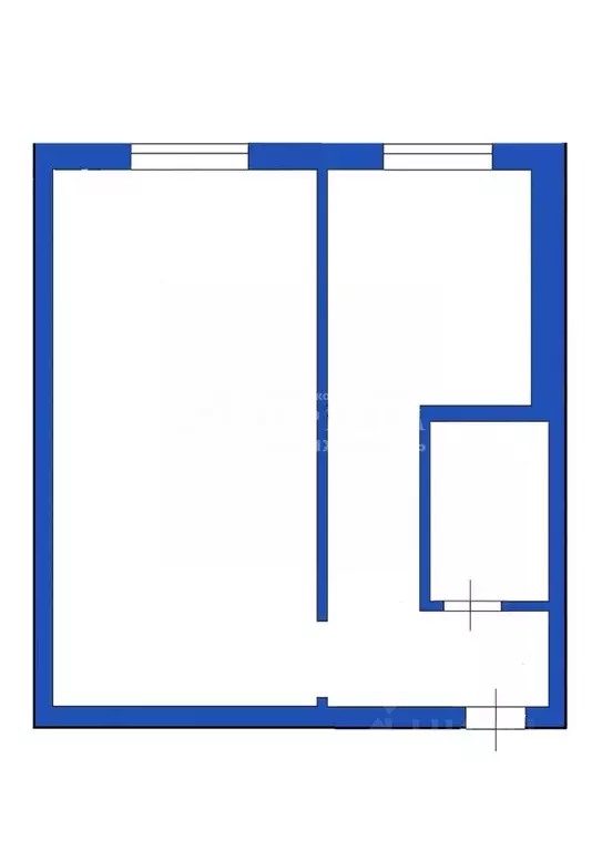 1-к кв. Кемеровская область, Междуреченск ул. Юдина, 12 (32.5 м) - Фото 1