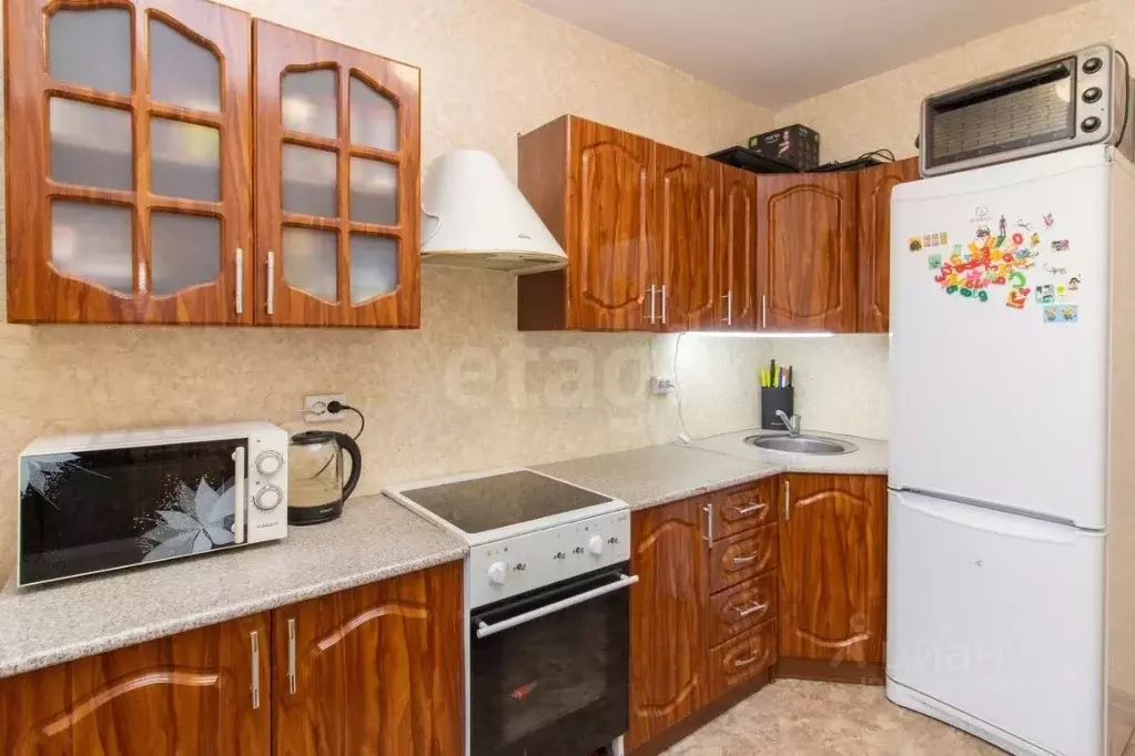 1-к кв. Тюменская область, Тюмень Антипино мкр, ул. Беловежская, 9 ... - Фото 1