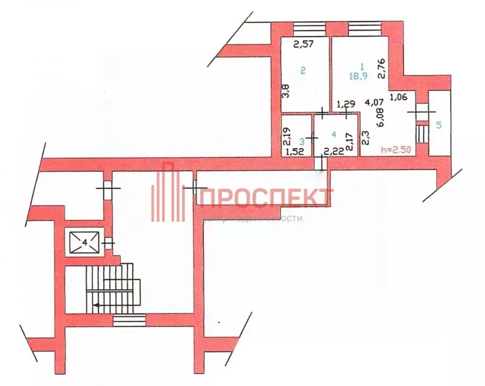 1-к кв. Пензенская область, Пенза Колхозная ул., 112 (41.0 м) - Фото 2