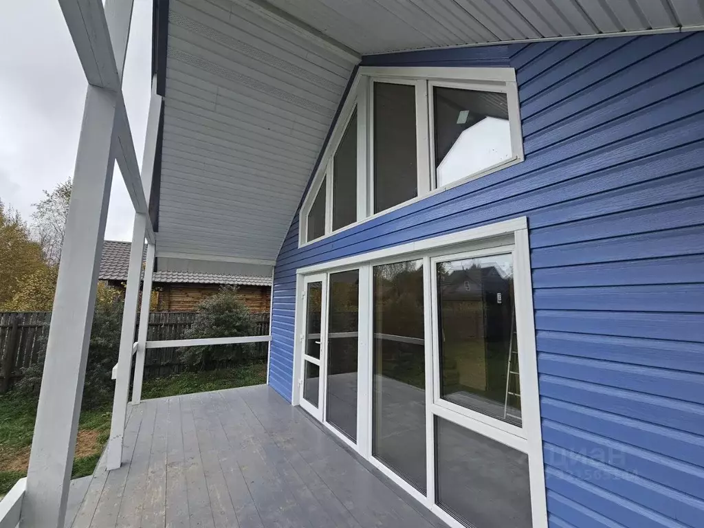 Дом в Тверская область, Кимрский муниципальный округ, д. Тихоново  (48 ... - Фото 1