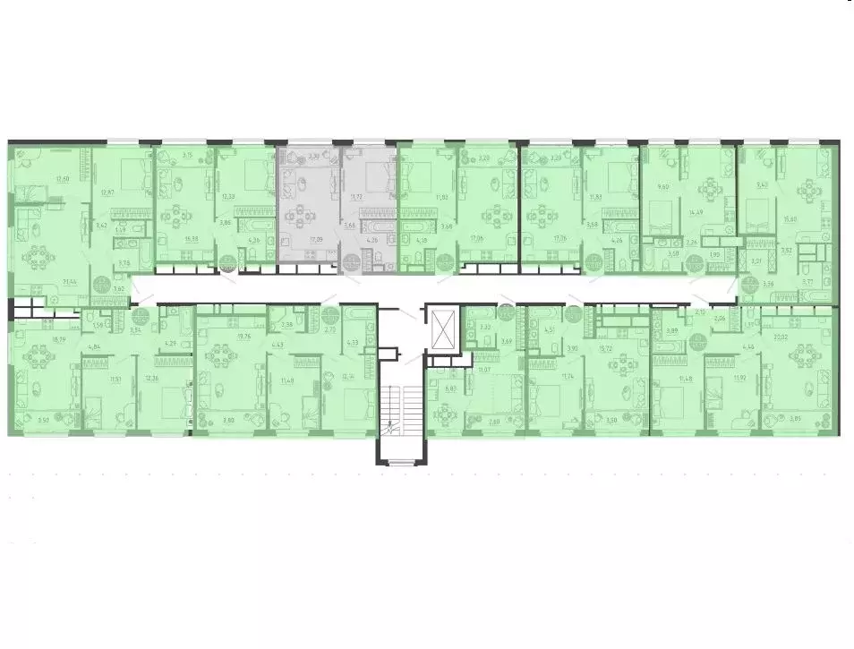 1-к кв. Тульская область, Тула ул. Пряничная, 7 (40.09 м) - Фото 2