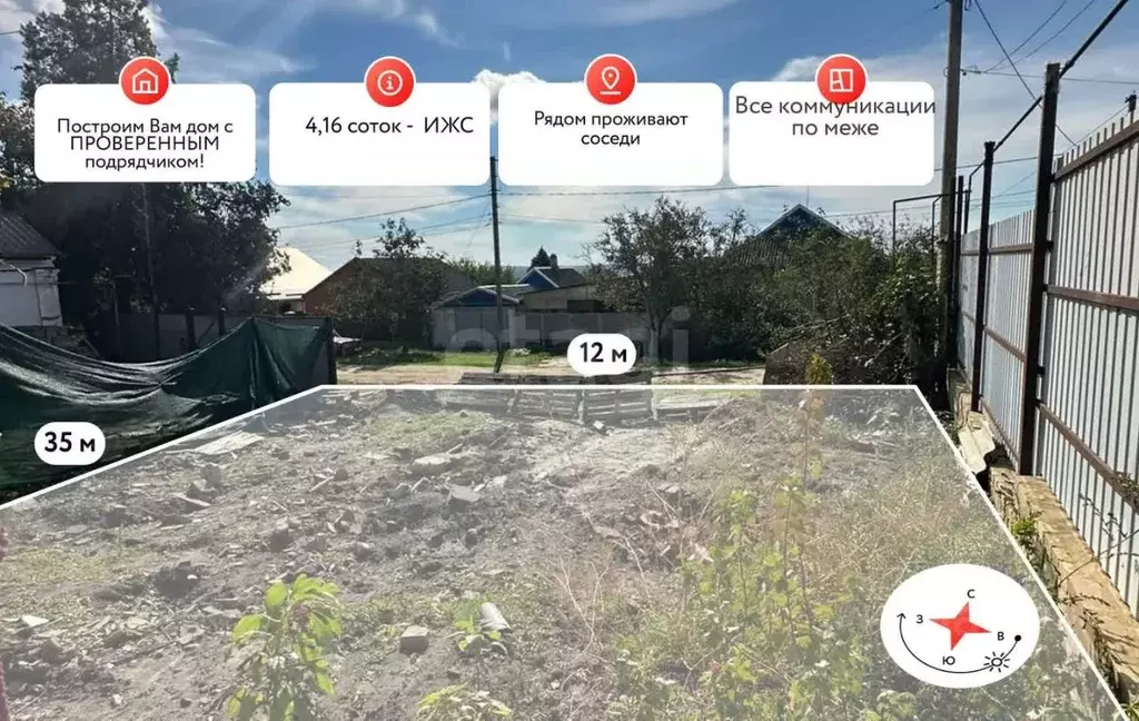 Участок в Краснодарский край, Темрюк ул. Энгельса (4.16 сот.) - Фото 2