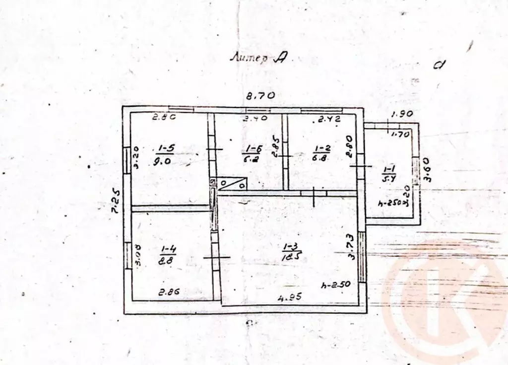 Дом в Добровское сельское поселение, село Андрусово, Тихий переулок, 2 ... - Фото 1