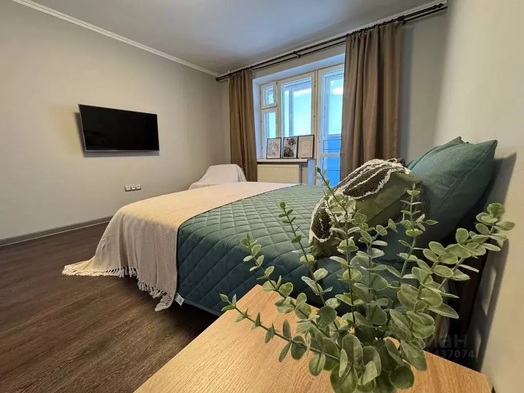 1-к кв. Тюменская область, Тюмень ул. Ю.-Р.Г. Эрвье, 12к1 (45.0 м) - Фото 1