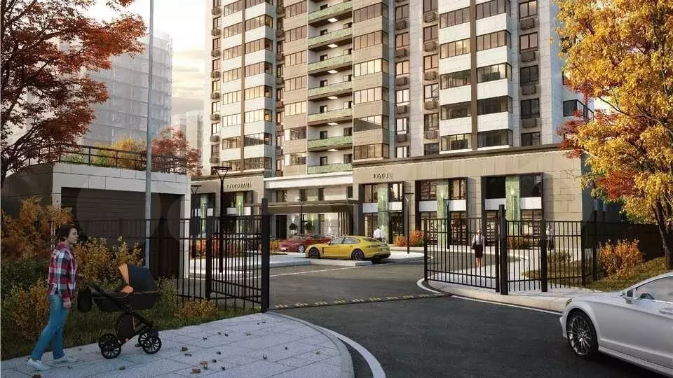 1-к. квартира, 40,9 м, 13/16 эт. - Фото 1