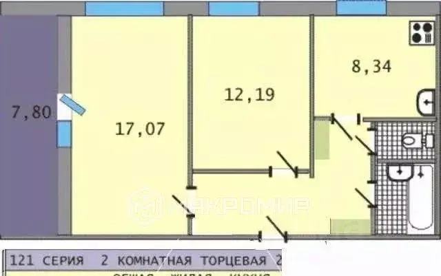 2-к кв. Челябинская область, Челябинск ул. 250-летия Челябинска, 16а ... - Фото 1