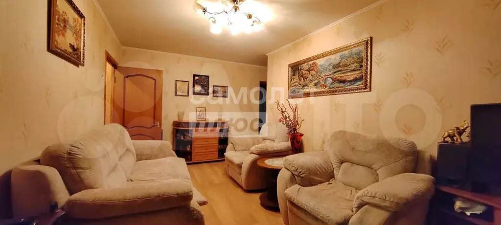 3-к. квартира, 55 м, 4/5 эт. - Фото 1