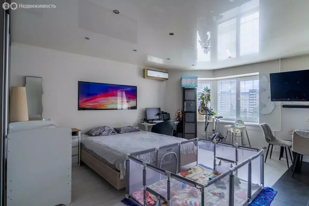 Квартира-студия: Санкт-Петербург, улица Савушкина, 135к4 (36 м) - Фото 1