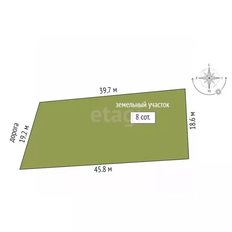 Участок в Псковская область, Палкинский район, Качановская волость, д. ... - Фото 2