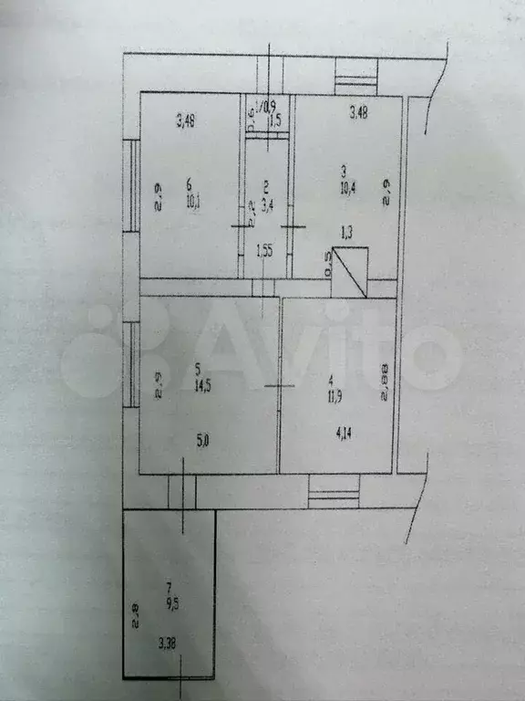Дом 66 м на участке 8 сот. - Фото 0