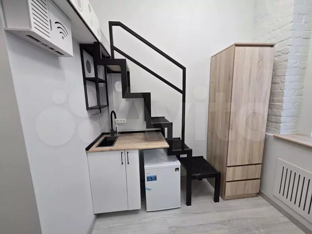 Квартира-студия, 11,1 м, 1/3 эт. - Фото 1