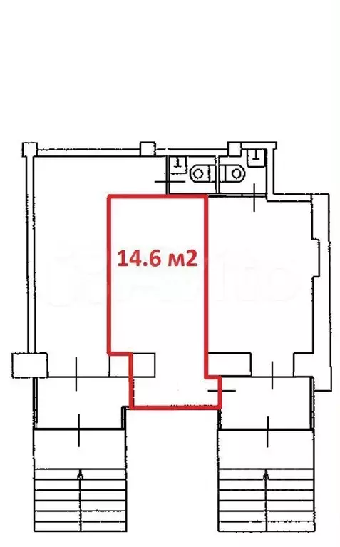 Помещение 14.6 м рядом с метро - Фото 0