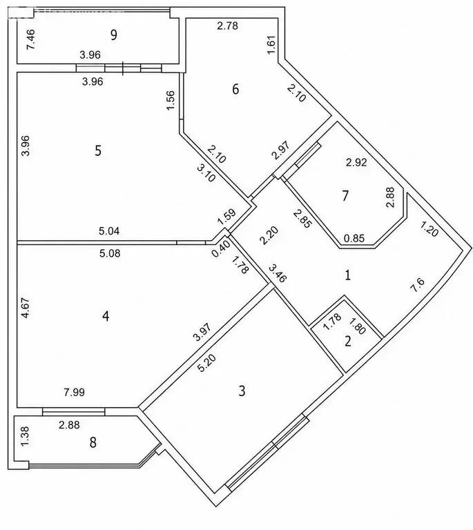 3-комнатная квартира: Краснодар, микрорайон 2-я Площадка, улица ... - Фото 1