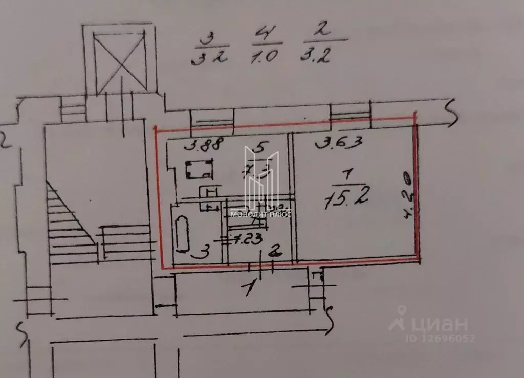 1-к кв. Санкт-Петербург 13-я Красноармейская ул., 19 (30.0 м) - Фото 2