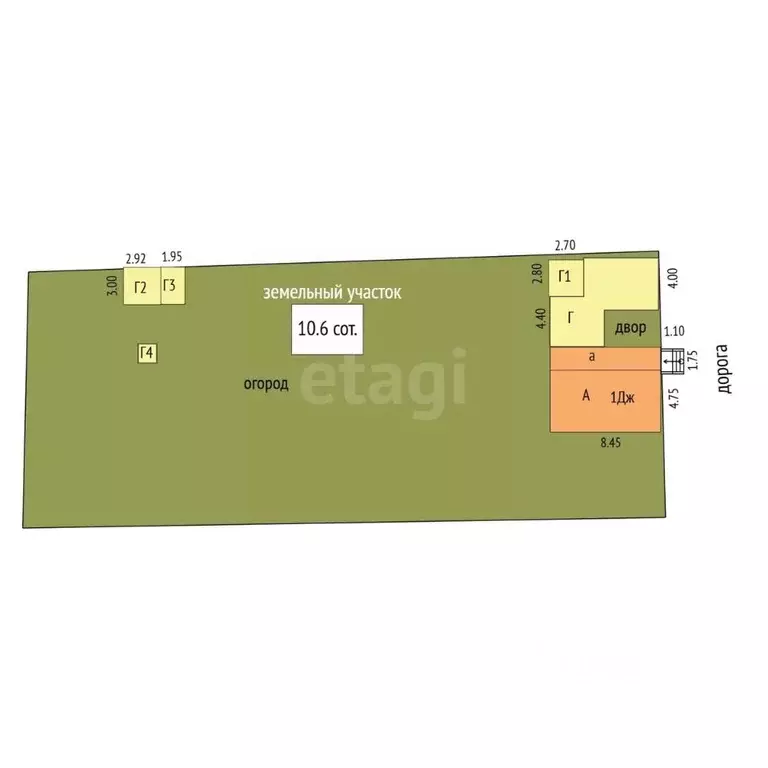 Участок в Нижегородская область, Выкса городской округ, с. Борковка ... - Фото 1