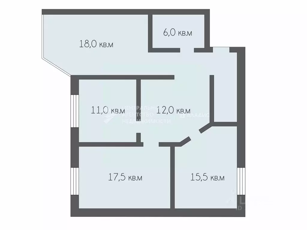 3-к кв. Рязанская область, Рязань Первомайский просп., 76к3 (84.8 м) - Фото 2