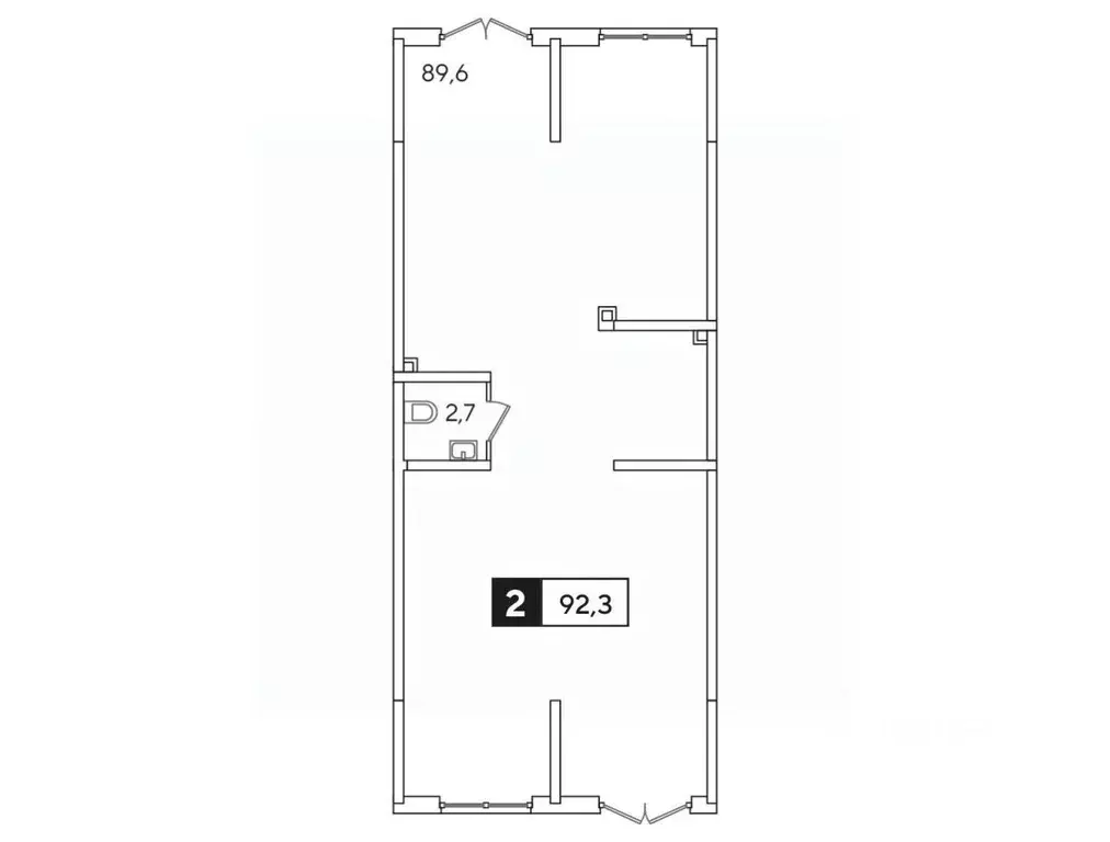 Офис в Краснодарский край, Краснодар ул. Анны Ахматовой, 6/1 (93 м) - Фото 1