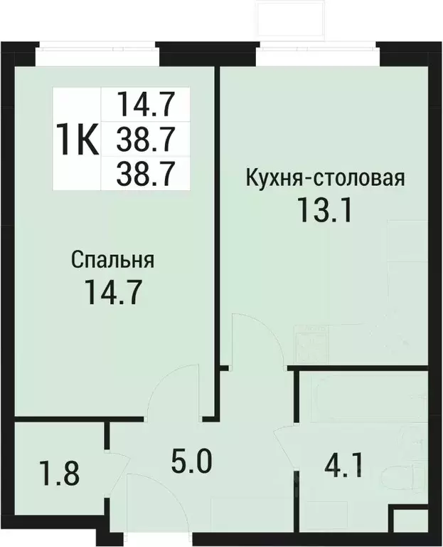 1-к кв. Московская область, Люберцы городской округ, Малаховка пгт Дом ... - Фото 0