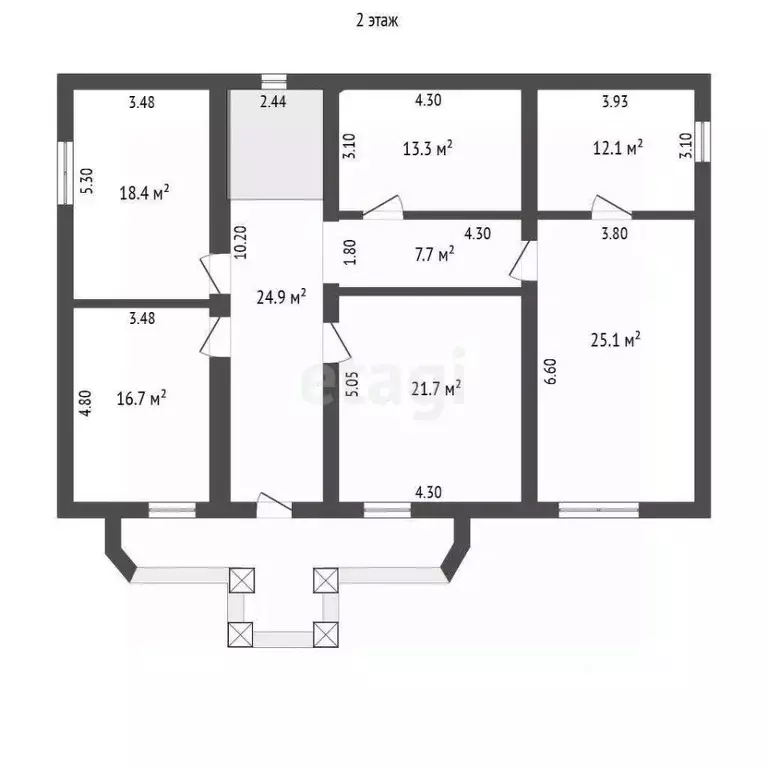 Дом в Ростовская область, Аксай ул. Вячеслава Гетманова (350 м) - Фото 1