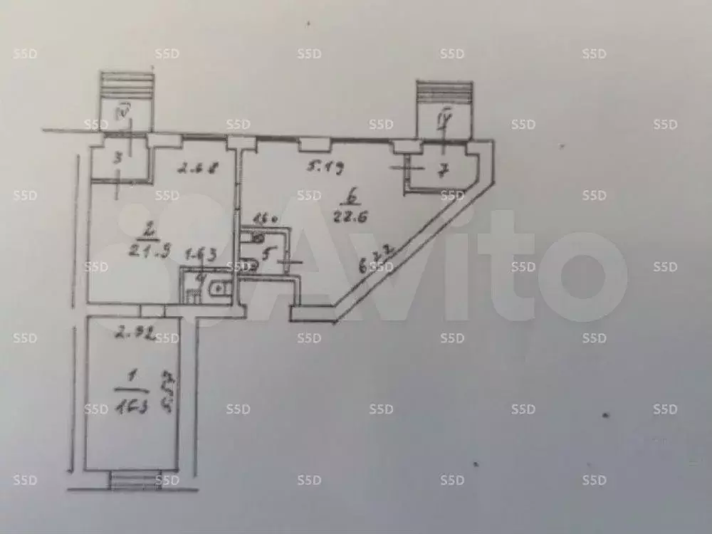 Сдам помещение свободного назначения, 69.8 м - Фото 0