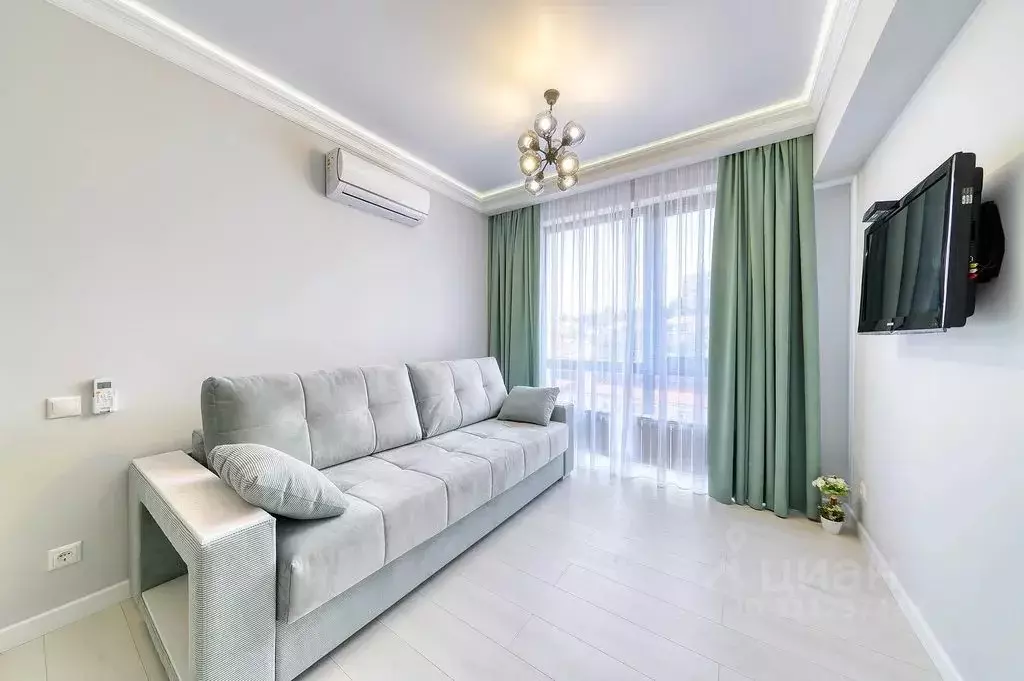 1-к кв. Краснодарский край, Сочи Центральный мкр, пер. Горького, 24 ... - Фото 0